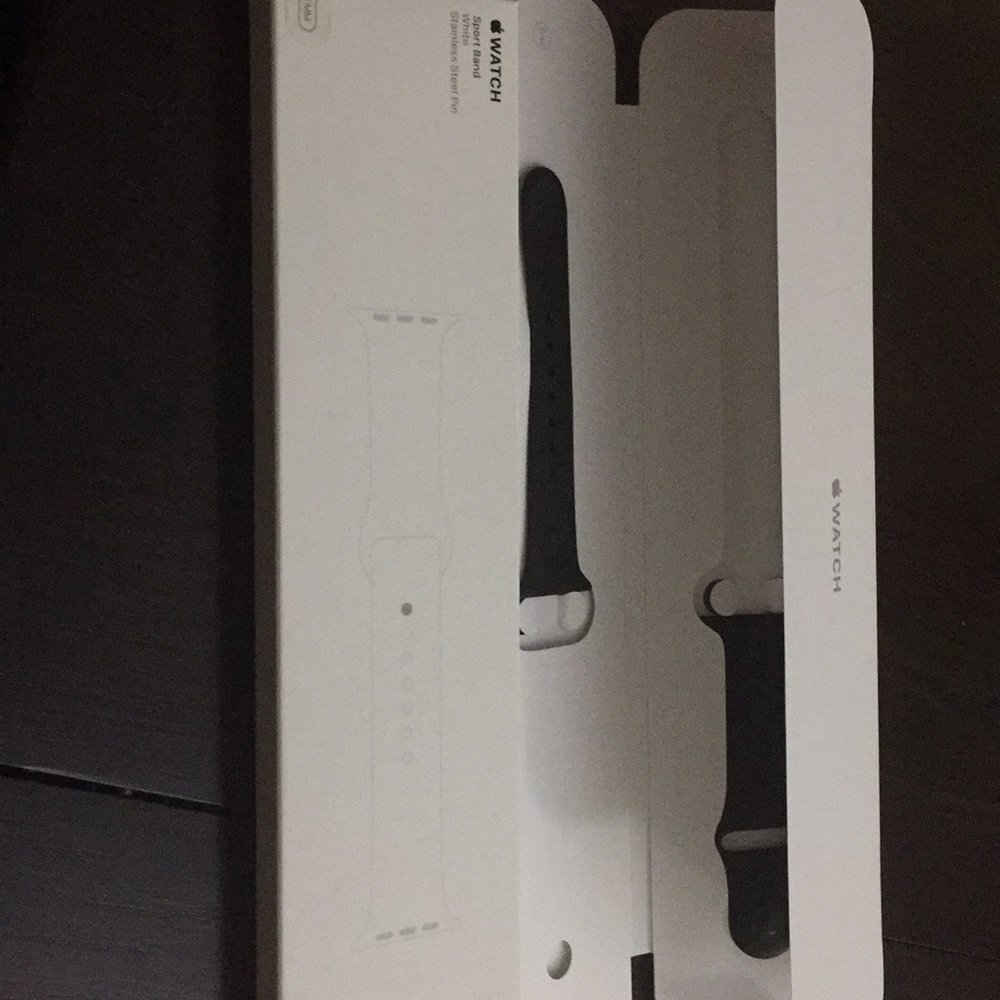 Brand NEW Apple Watch black sport band 38mm S/M